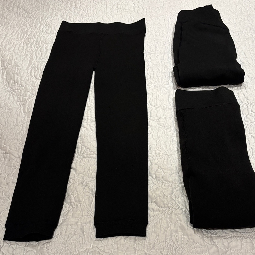Free Country Women's Classic Black Leggings Set